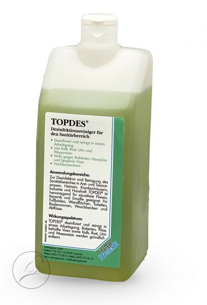 TOPDES® Desinfektionsreiniger für den Sanitärbereich 1 kg